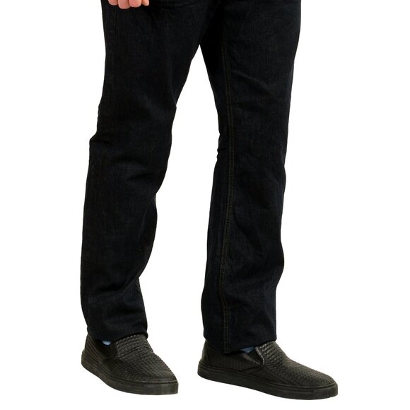 Converse Men's "Chuckin Slim" 5 Pockets Dark Blue Wash Jeans US 36 IT 52 - Picture 2 of 6